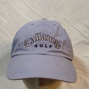 Callaway Golf Women's Purple Strapback Adjustable Embroidered Logo One Size